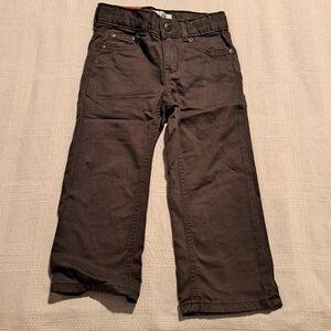 Jumping Beans boys size 3T straight leg adjustable waist pants